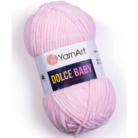 YARNART DOLCE BABY 781 дитячий рожевий