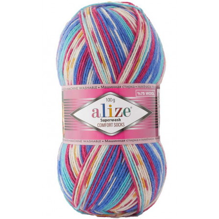 ALIZE SUPERWASH COMFORT SOCKS 7654