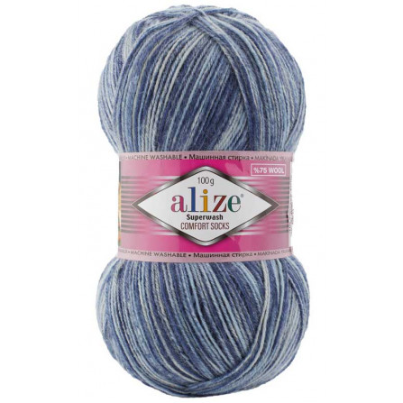 ALIZE SUPERWASH COMFORT SOCKS 7677