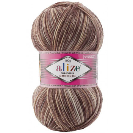 ALIZE SUPERWASH COMFORT SOCKS 7678