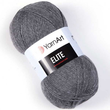 YARNART ELITE 29 сірий меланж