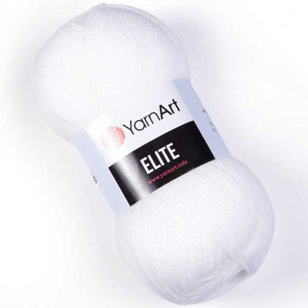 YARNART ELITE 150 білий