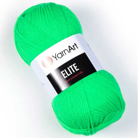 YARNART ELITE 8233 неоновий зелений