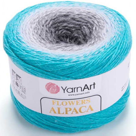 YARNART FLOWERS ALPACA 412