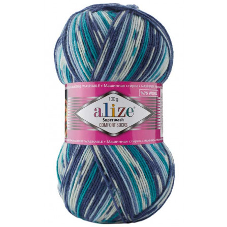 ALIZE SUPERWASH COMFORT SOCKS 7708