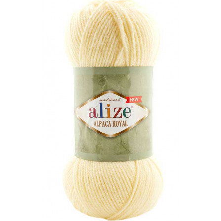 ALIZE ALPACA ROYAL NEW 01 кремовий