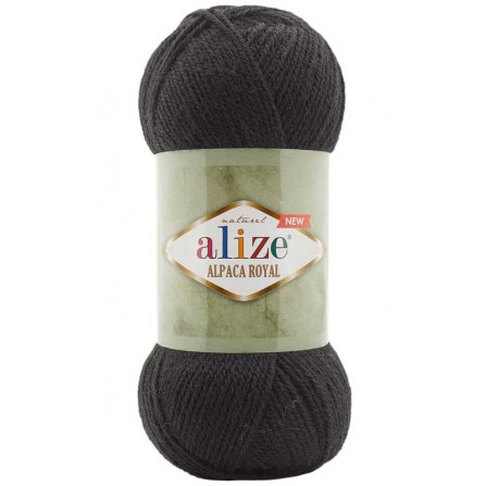 ALIZE ALPACA ROYAL NEW 60 чорний