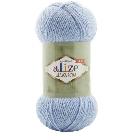 ALIZE ALPACA ROYAL NEW 356 блакитний