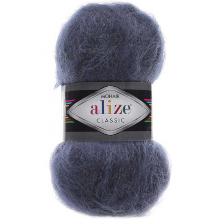 ALIZE MOHAIR CLASSIC 411 джинс меланж