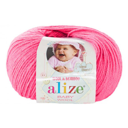 ALIZE BABY WOOL 33 рожеве літо