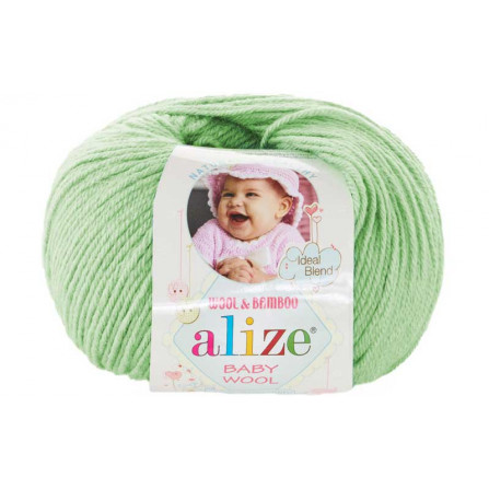 ALIZE BABY WOOL 188 зелена м'ята