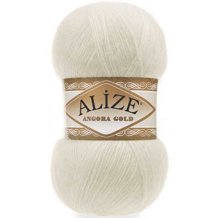 ALIZE ANGORA GOLD 01 кремовый