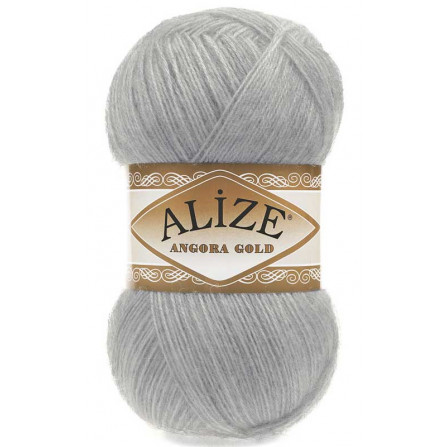 ALIZE ANGORA GOLD 21 серый