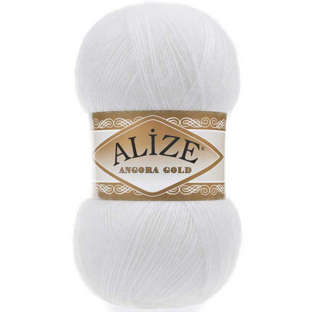 ALIZE ANGORA GOLD 55 білий