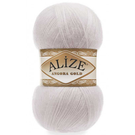 ALIZE ANGORA GOLD 168 белая зима