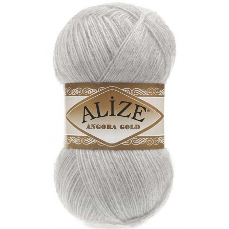 ALIZE ANGORA GOLD 208 светло-серый меланж