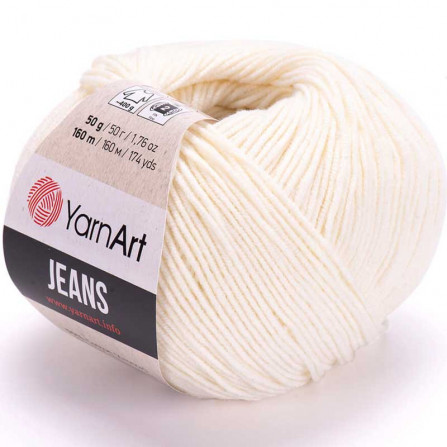 YARNART JEANS 03 кремовый