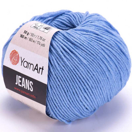 YARNART JEANS 15 блакитний