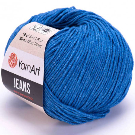 YARNART JEANS 16 синій джинс