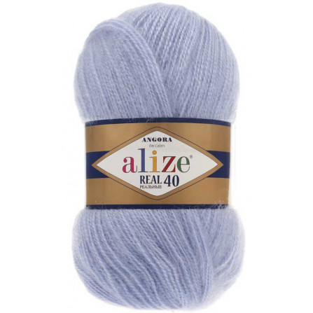 ALIZE ANGORA REAL40 40 блакитний