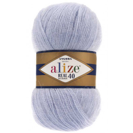 ALIZE ANGORA REAL40 51 светло-голубой