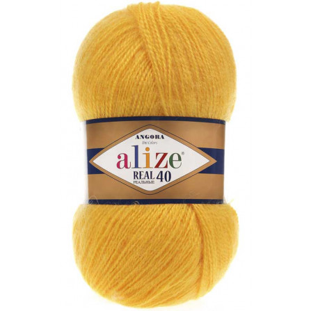 ALIZE ANGORA REAL40 216 жёлтый