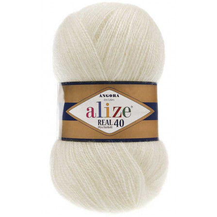 ALIZE ANGORA REAL40 450 перлинний