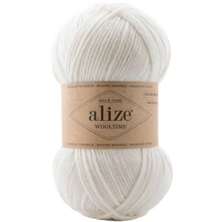 ALIZE WOOLTIME 55 білий