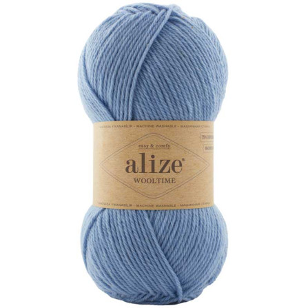 ALIZE WOOLTIME 432 блакитний