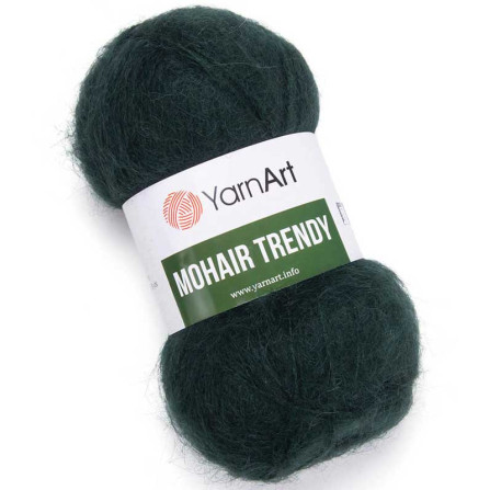 YARNART MOHAIR TRENDY 108 темно-зелений