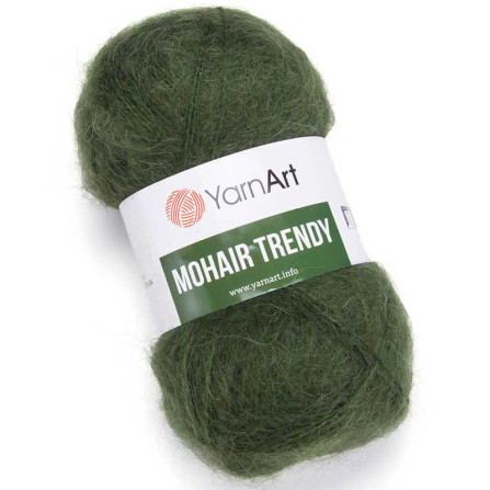 YARNART MOHAIR TRENDY 111 хакі