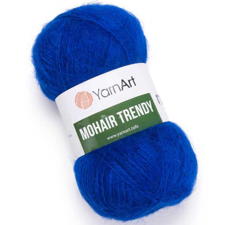 YARNART MOHAIR TRENDY 128 волошка