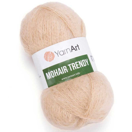 YARNART MOHAIR TRENDY 134 беж