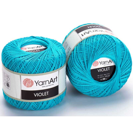 YARNART VIOLET 0008 темна бірюза