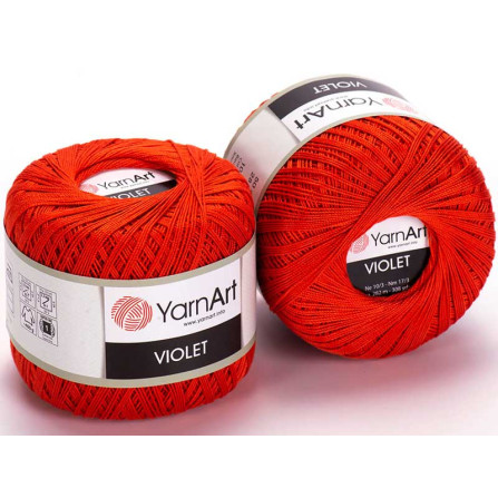 YARNART VIOLET 5535 яскраво-помаранчевий