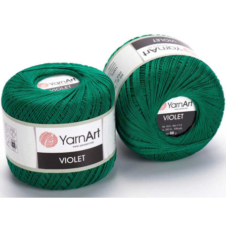 YARNART VIOLET 6334 смарагдовий