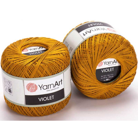 YARNART VIOLET 6340 гірчичний