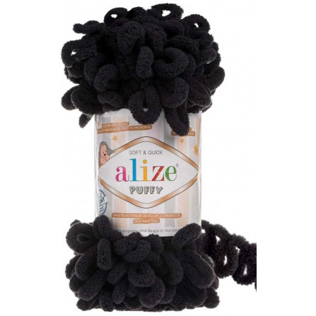 ALIZE PUFFY 60 (1060) чорний