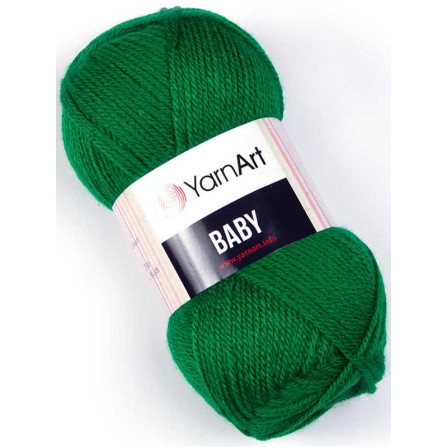 YARNART BABY 338 смарагд