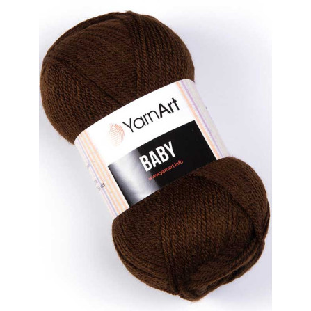YARNART BABY 1182 коричневий