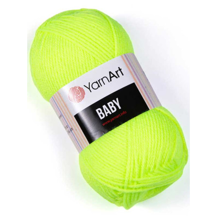 YARNART BABY 8232 кислотний