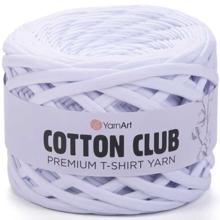 YARNART COTTON CLUB 7350 білий