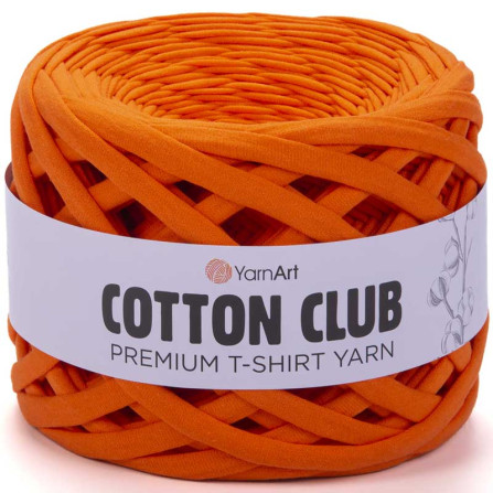 YARNART COTTON CLUB 7332 яскраво-помаранчевий