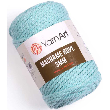 YARNART MACRAME ROPE 3MM 775 м'ята