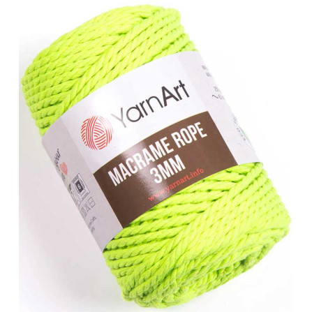 YARNART MACRAME ROPE 3MM 801 фісташка