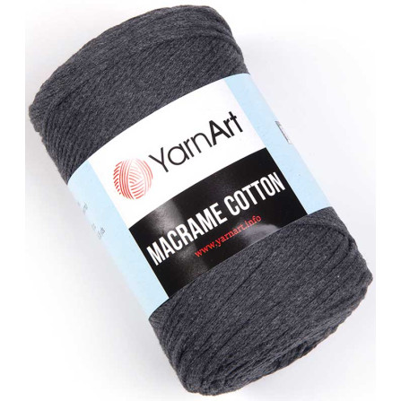 YARNART MACRAME COTTON 758 антрацит