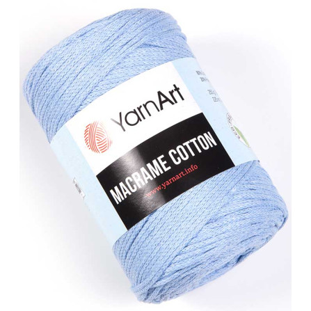 YARNART MACRAME COTTON 760 блакитний