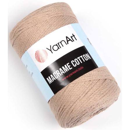 YARNART MACRAME COTTON 768 кава з молоком