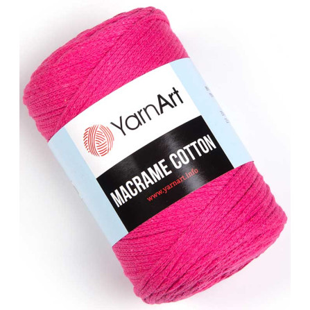 YARNART MACRAME COTTON 771 фуксія