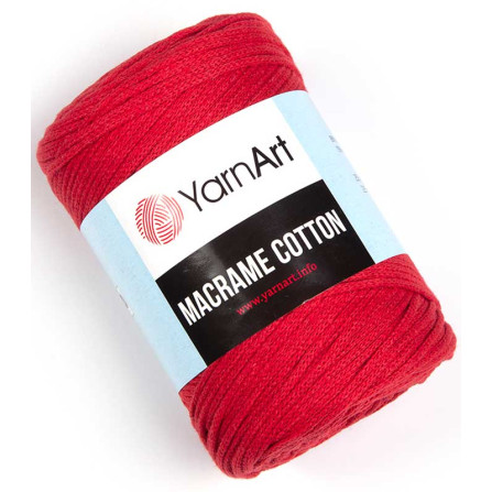 YARNART MACRAME COTTON 773 криваво-червоний